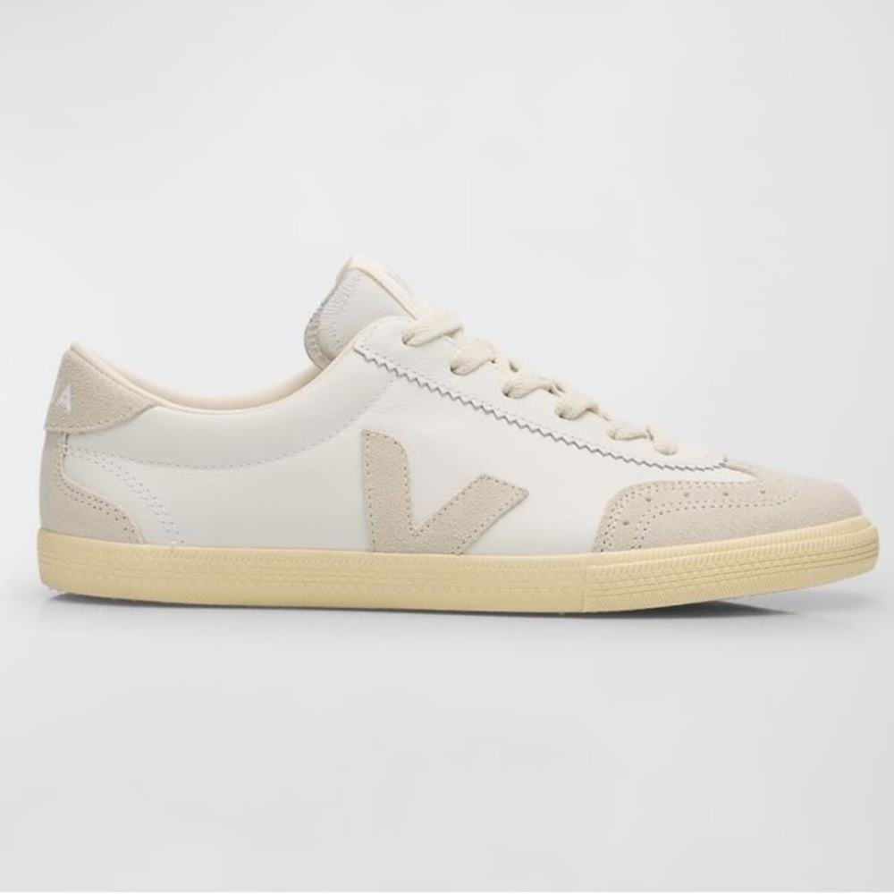Veja White and Cream Sneakers for Everyday Comfort
